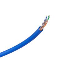 Metro Cabo de Rede UTP CAT6 4P Intelbras IMPACT GIGA IG6CAZ Azul 100% Cobre, 23 AWG, PVC CMX