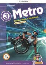 Metro: level 3: student book and workbook with online practice - OXFORD