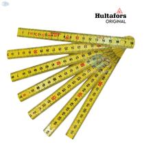 Metro Sueco Hultafors Original Alta Precisão 12 Dobras Fibra De Vidro