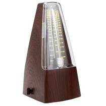 Metrônomo Mecânico Analógico Pendulo Clássico - Marrom