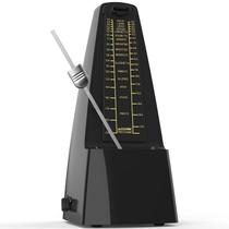 Metrônomo mecânico AODSK preto para piano, guitarra, violino, bateria Metrônomo mecânico AODSK preto para piano, guitarra, violino, bateria