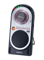 Metrônomo Seiko SQ70 Quartz - Mostrador de Tempo e Indicador de 9 LEDs Metrônomo Seiko SQ70 Quartz - Mostrador de Tempo e Indicador de 9 LEDs