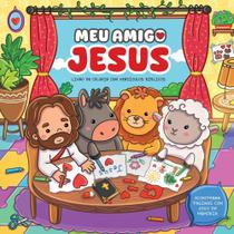 Meu Amigo Jesus - Livro de Colorir Com Versículos Bíblicos Meu Amigo Jesus - Livro de Colorir Com Versículos Bíblicos