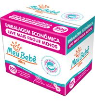 Meu Bebê Ultra Toalhas Umedecidas, Hygieline, 500 Folhas