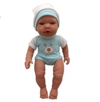 Meu Bebezinho Real De Verade Azul - Roma Brinquedos