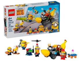 Meu Malvado Favorito 4 Minions e Carro Banana 75580 - 136 Peças