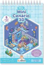 Meu Mini Cenário 3D: Azul Meu Mini Cenário 3D: Azul