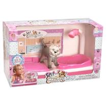 Meu Pet Shop Gato Com Lavatório Brinquedos Anjo