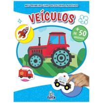 Meu Primeiro Livro De Colorir e Adesivos: Veículos Sortido