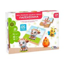 Meu primeiro q. cabeca 20 pcs - fazendinha unica Meu primeiro q. cabeca 20 pcs - fazendinha unica