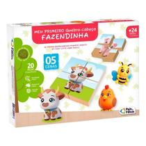 Meu Primeiro Quebra-Cabeça Fazendinha 20 Peças Pais e Filhos - 793042 Meu Primeiro Quebra-Cabeça Fazendinha 20 Peças Pais e Filhos - 793042