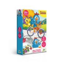 Meu Primeiro Quebra Cabeça Galinha Pintadinha 2-3-4 Peças Toyster