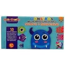 Meu Primeiro Quebra-Cabeça Monstros - Numerais E Quantidades