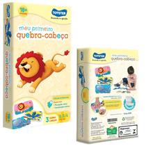 Meu Primeiro Quebra Cabeça Progressivo de Animais Toyster Meu Primeiro Quebra Cabeça Progressivo de Animais Toyster