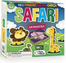 Meu Primeiro Quebra-Cabeça Safari - 32 Pçs