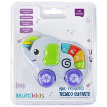 Meu Primeiro Teclado - Elefante Musical MULTIKIDS Meu Primeiro Teclado - Elefante Musical MULTIKIDS