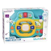 Meu Primeiro Volante Com Luz e Som Primeira Infancia Multikids