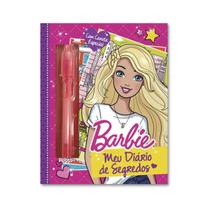 Meus Segredos Diário+Caneta Mágica 96 Páginas Barbie