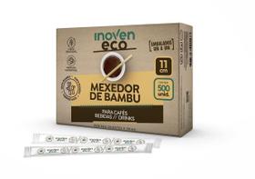 Mexedor De Bambu Embalado Individualmente Eco 11 Cm 5000 Un