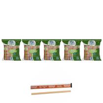 Mexedor de Bambu para Café Embalado Individual Pct 200 Kit 5
