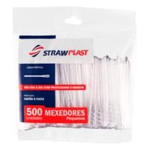 Mexedor de Café Strawplast Cristal 500 Unidades Mexedor de Café Strawplast Cristal 500 Unidades