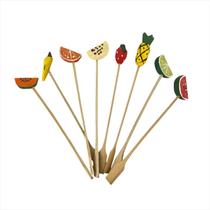 Mexedor De Drink De Frutas Kit Com 10 Mexedores Artesanais Bebida Cachaça Pinga - Atelie Center Mexedor De Drink De Frutas Kit Com 10 Mexedores Artesanais Bebida Cachaça Pinga - Atelie Center