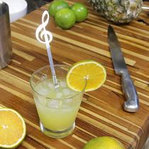 Mexedor de Drinks e Sucos - Bar - Clave Sol - Inox - 2 Peças Mexedor de Drinks e Sucos - Bar - Clave Sol - Inox - 2 Peças