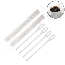 Mexedor Drink 11cm Cristal Sachê com 1000 Unidades Plastfood