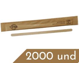 Mexedor Misturador Palheta Embalado Sache Individual 2000 Un