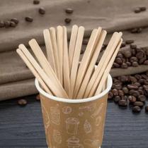Mexedor / Palheta De Madeira FSC Para Café 11 Cm C/ 500un - 100% Biodegradável Mexedor / Palheta De Madeira FSC Para Café 11 Cm C/ 500un - 100% Biodegradável