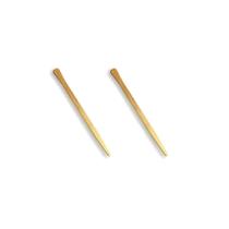 Mexedor Palheta De Madeira Para Café 9 Cm C 200 Kit 2 Mexedor Palheta De Madeira Para Café 9 Cm C 200 Kit 2