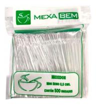 Mexedor Para Café Cristal Remo Mexabem 8,5Cm 5000 Unidades