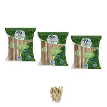 Mexedor theoto de bambu para cafe chá suco chimarrão kit 3 Mexedor theoto de bambu para cafe chá suco chimarrão kit 3