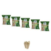 Mexedor theoto de bambu para cafe chá suco chimarrão kit 5 Mexedor theoto de bambu para cafe chá suco chimarrão kit 5