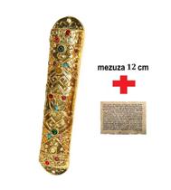 Mezuzá Judaico Luxo + Pergaminho - Importada De Israel