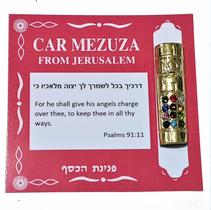 Mezuzá Judaico Para Carro + Pergaminho - Maranata Shofar