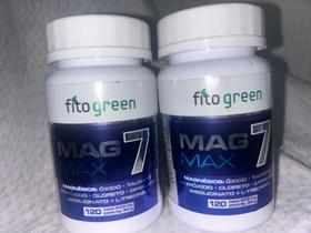 Mg 7 MAX - Magnésio 7 Em 1 - 120 Capsulas De 500mg 2potes Mg 7 MAX - Magnésio 7 Em 1 - 120 Capsulas De 500mg 2potes