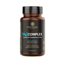 Mg Complex 4 Tipos de Magnésio 90 Capsulas Essential Nutrition