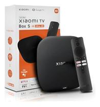 Mi Box S 4K 8GB preto com 2GB de memória RAM, Compatível Com os Apps de Streaming, Incluindo TV Gratuita - Xiaomi