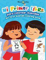 Mi primer libro para colorear Animales - Cartilla para colorear bilingüe -