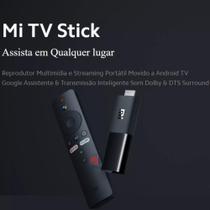 Mi Stick android tv Bluetooth controle por voz c/ Google assistente Versao Global Full HD