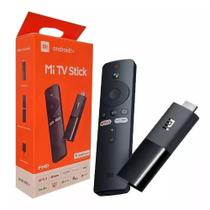 Mi Tv Stick Android Com Controle De Voz Portátil Cor Preto