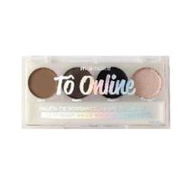 Mia Make Paleta para Sobrancelha Tô Online 3,5g