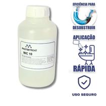 Mic 10 - Solução Eficiente Para Desentupir Mictórios (urinal) 500ml