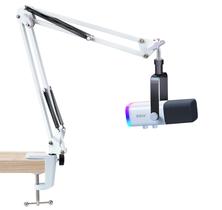 Mic Boom Arm SUNMON White para Fifine AM8 com braçadeira de mesa