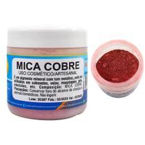 Mica Cobre (Uso cosmético/ artesanal) 40 g