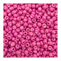 Miçanga 6/0 Passante Perolado Vidrilho Pink 4mm 150pçs 15g