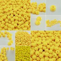 Miçanga 8mm 50 peças p/ pulseira, colar, bijuteria e artesanatos