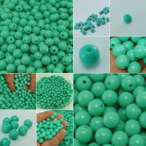 Miçanga 8mm 50 peças p/ pulseira, colar, bijuteria e artesanatos Miçanga 8mm 50 peças p/ pulseira, colar, bijuteria e artesanatos