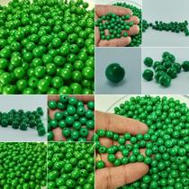 Miçanga 8mm até 100 peças p/ pulseira, colar, bijuteria e artesanato Miçanga 8mm até 100 peças p/ pulseira, colar, bijuteria e artesanato